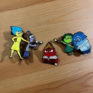 Pixar Inside Out Pin Set